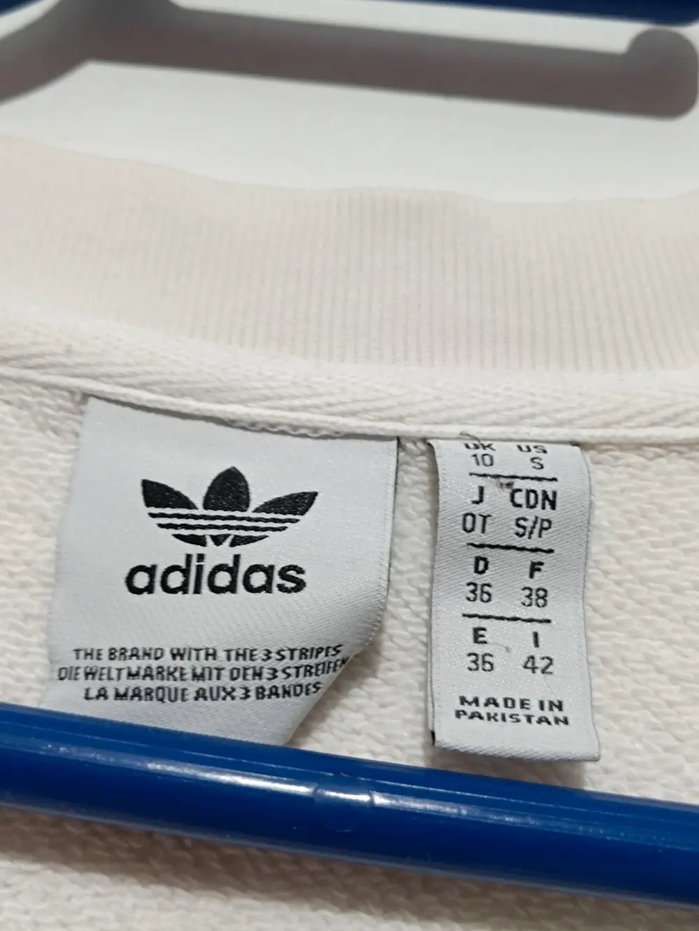 Sudadera Adidas originals logo talla 36 S ver medidas, foto 3