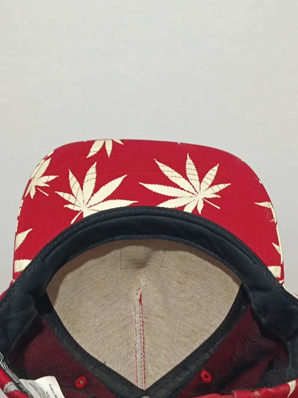 Gorra Huf hojas talla única ajustable adulto unisex, foto 5
