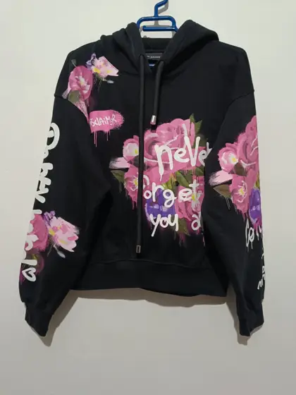 Sudadera con capucha Disclaimer talla XS sirve para S ver medidas