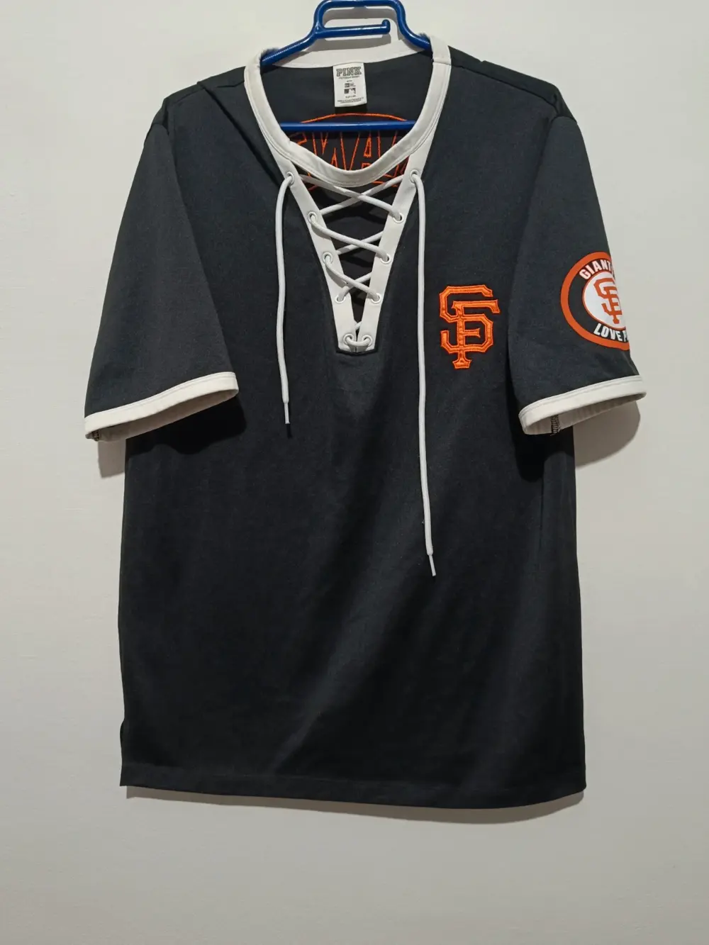 Camiseta Victoria's Secret Pink San Francisco Giants Love Pink talla S