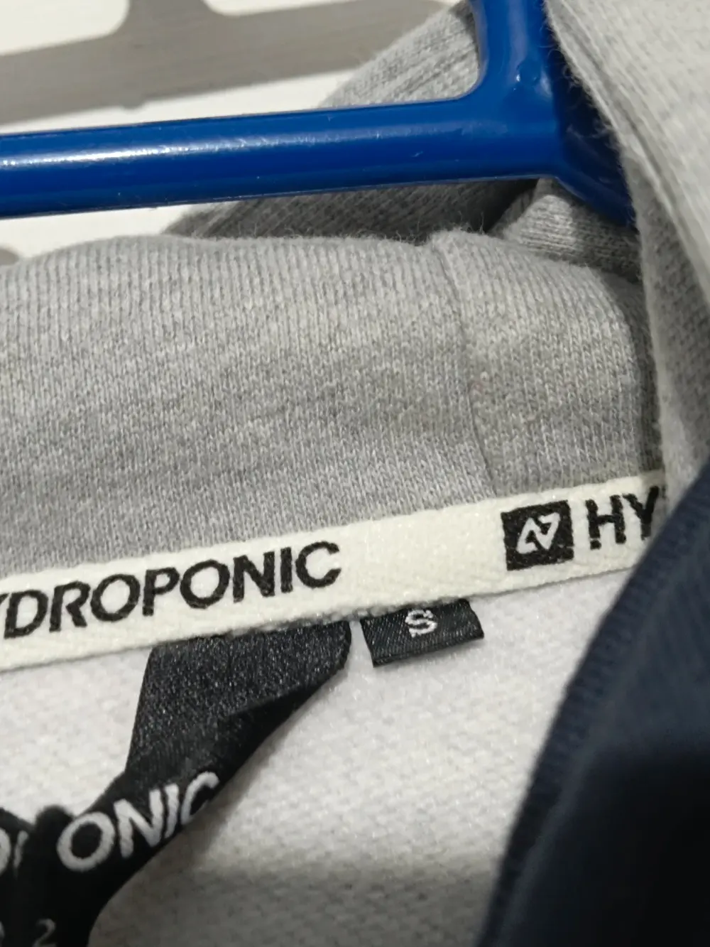 Sudadera con capucha Hidroponic DH crew Heather Navy talla S, foto 5