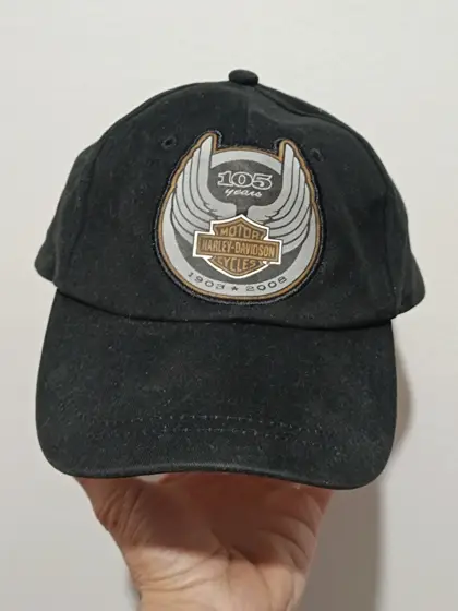 Gorra vintage Harley Davidson oficial 105 years talla 0 S ajustable adulto unisex