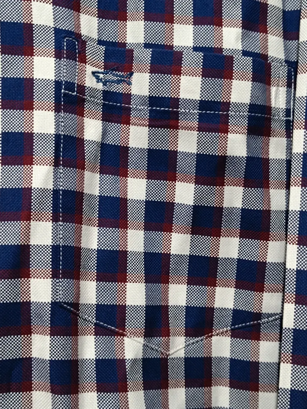 Camisa a cuadros Paul & Shark Silver Collection talla 43 XL ver medidas, foto 4