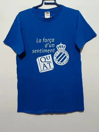 Camiseta vintage RCD Espanyol Final Copa UEFA 2007 talla S
