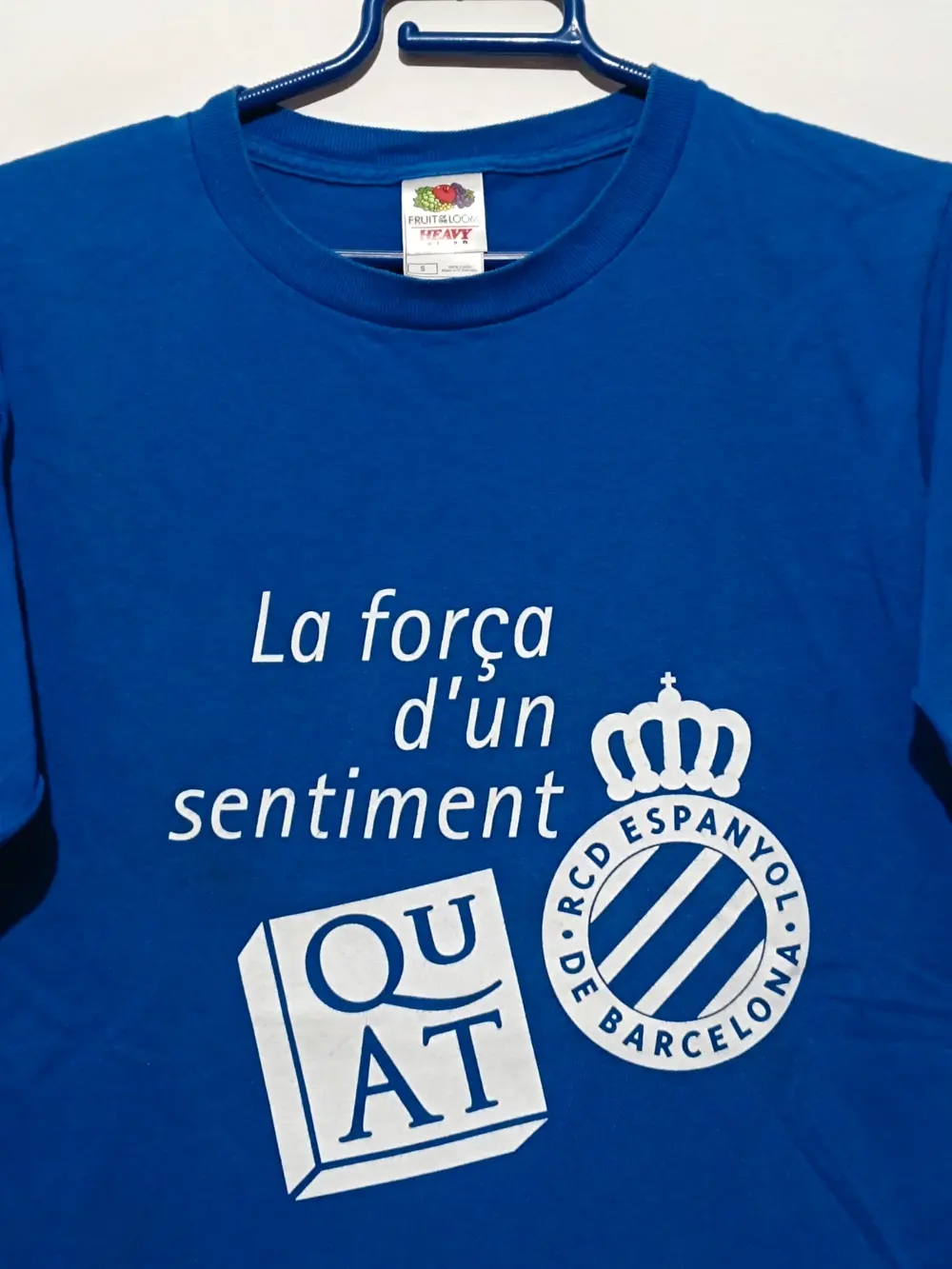 Camiseta vintage RCD Espanyol Final Copa UEFA 2007 talla S, foto 2