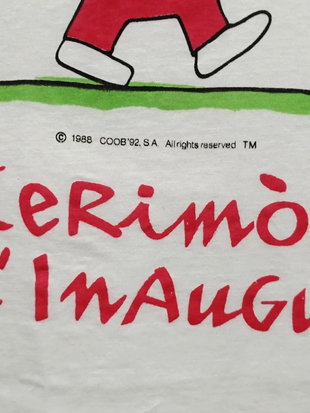 Camiseta Retro vintage Ceremonia inauguración JJOO Barcelona 92 talla XXL sirve para XL ver medidas, foto 3