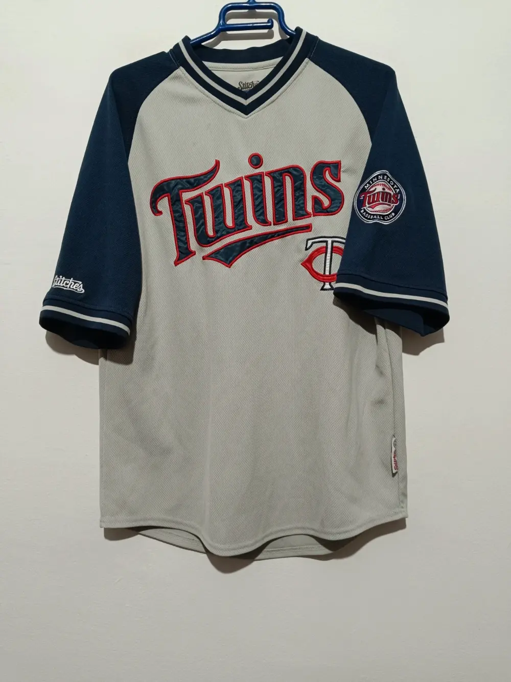 Camiseta vintage Y2K Beisbol Minnesota Twins MLB Stitches talla M