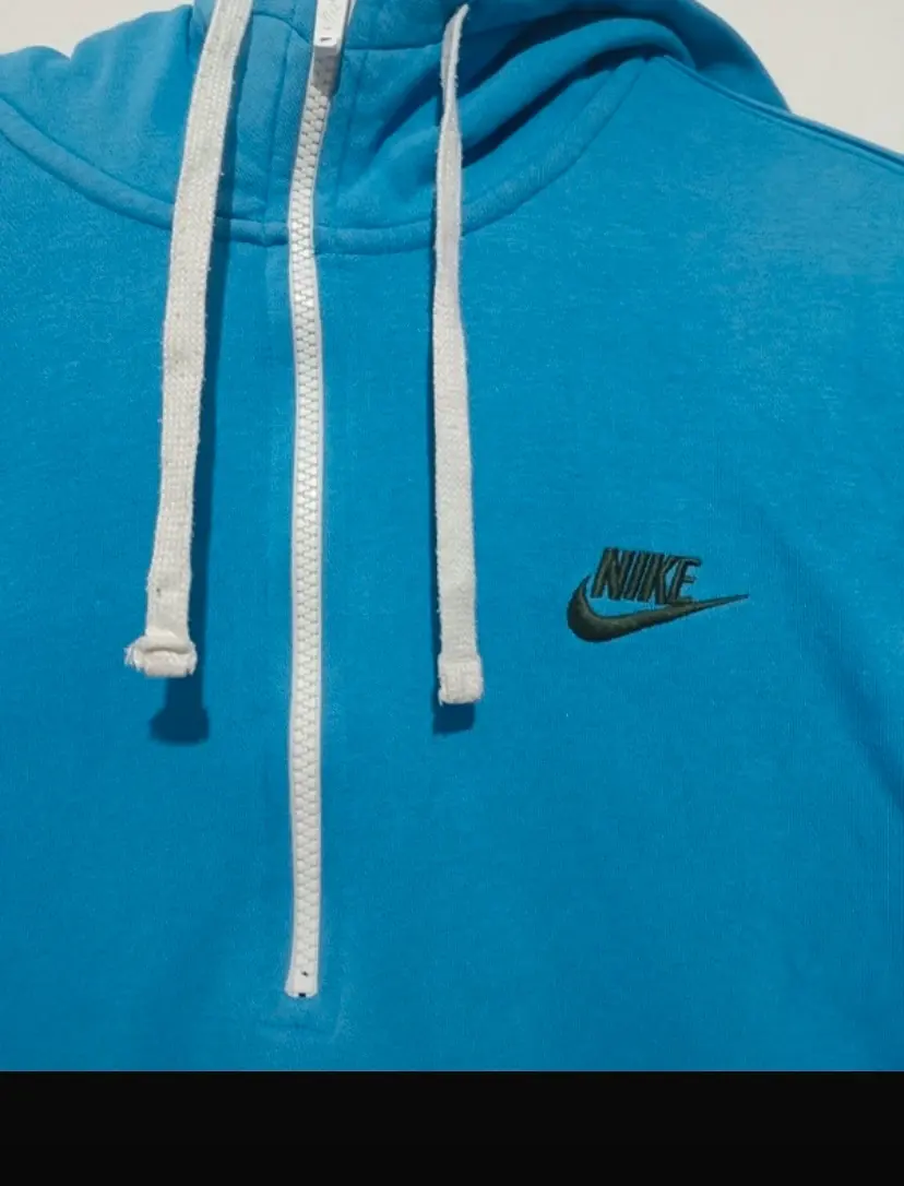 Sudadera con capucha y media cremallera Nike talla M, foto 4
