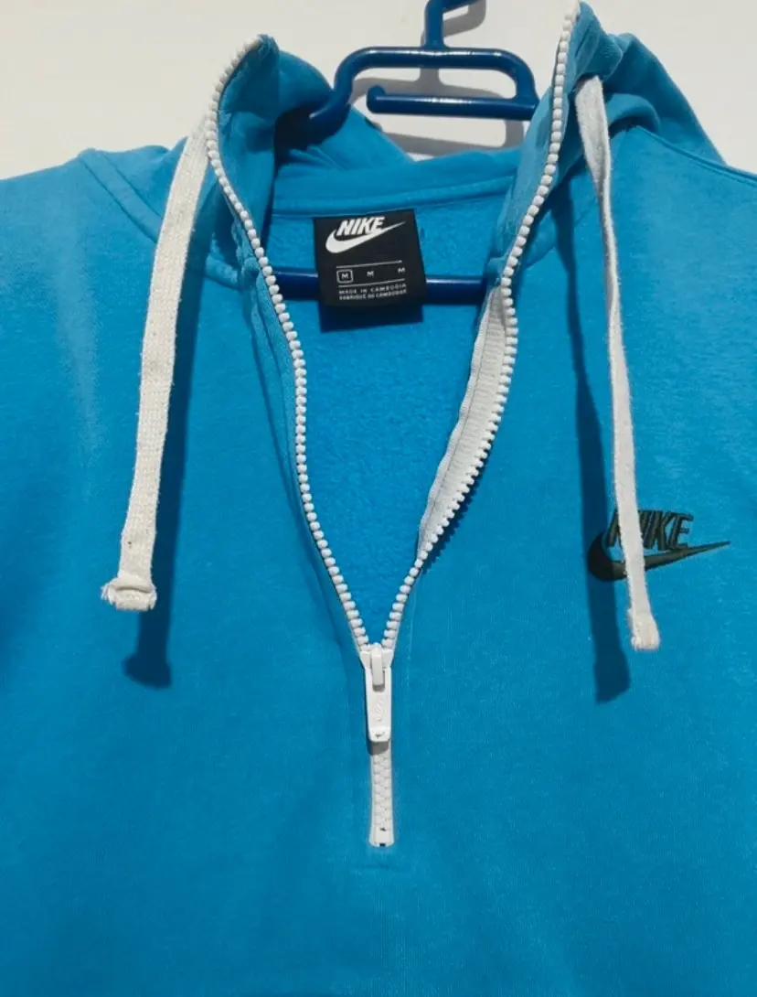 Sudadera con capucha y media cremallera Nike talla M, foto 5