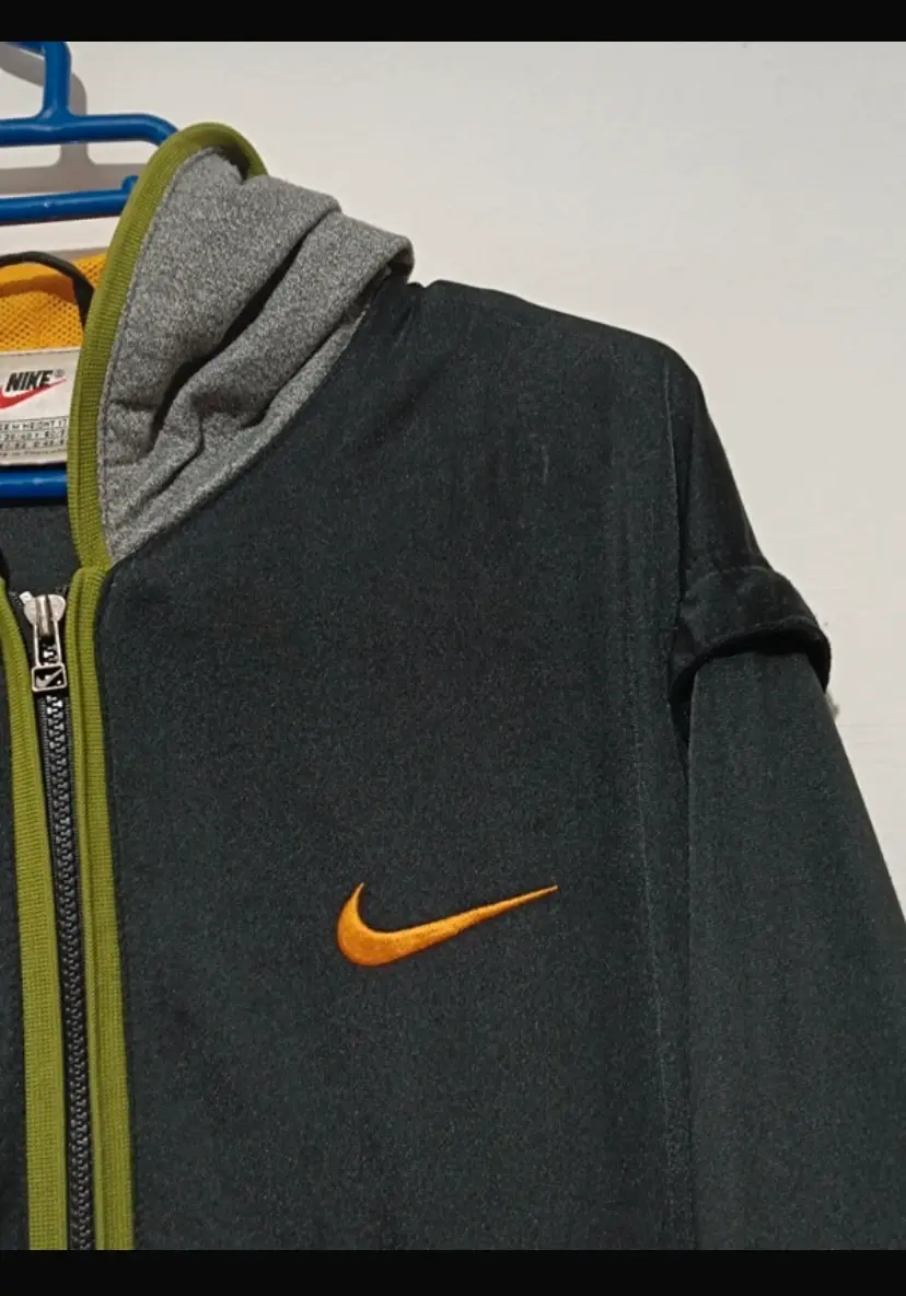 Sudadera vintage Nike hip-hop logo basket talla M, foto 4