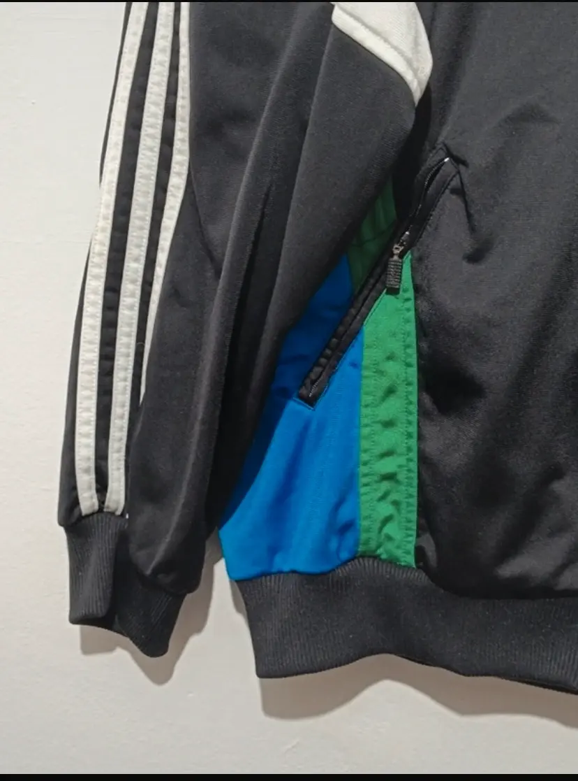 Chaqueta de pista Adidas D6 F180 Team vintage años 80 talla M, foto 3