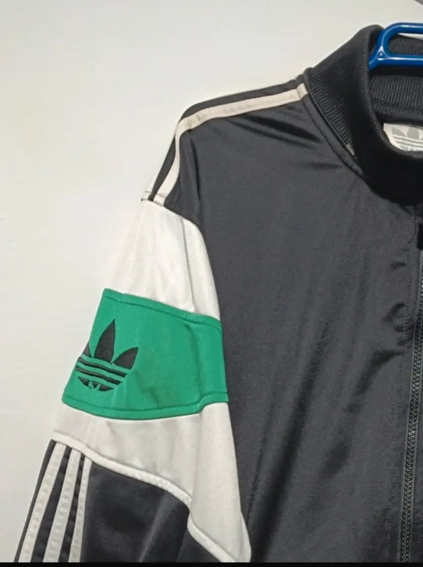 Chaqueta de pista Adidas D6 F180 Team vintage años 80 talla M, foto 4