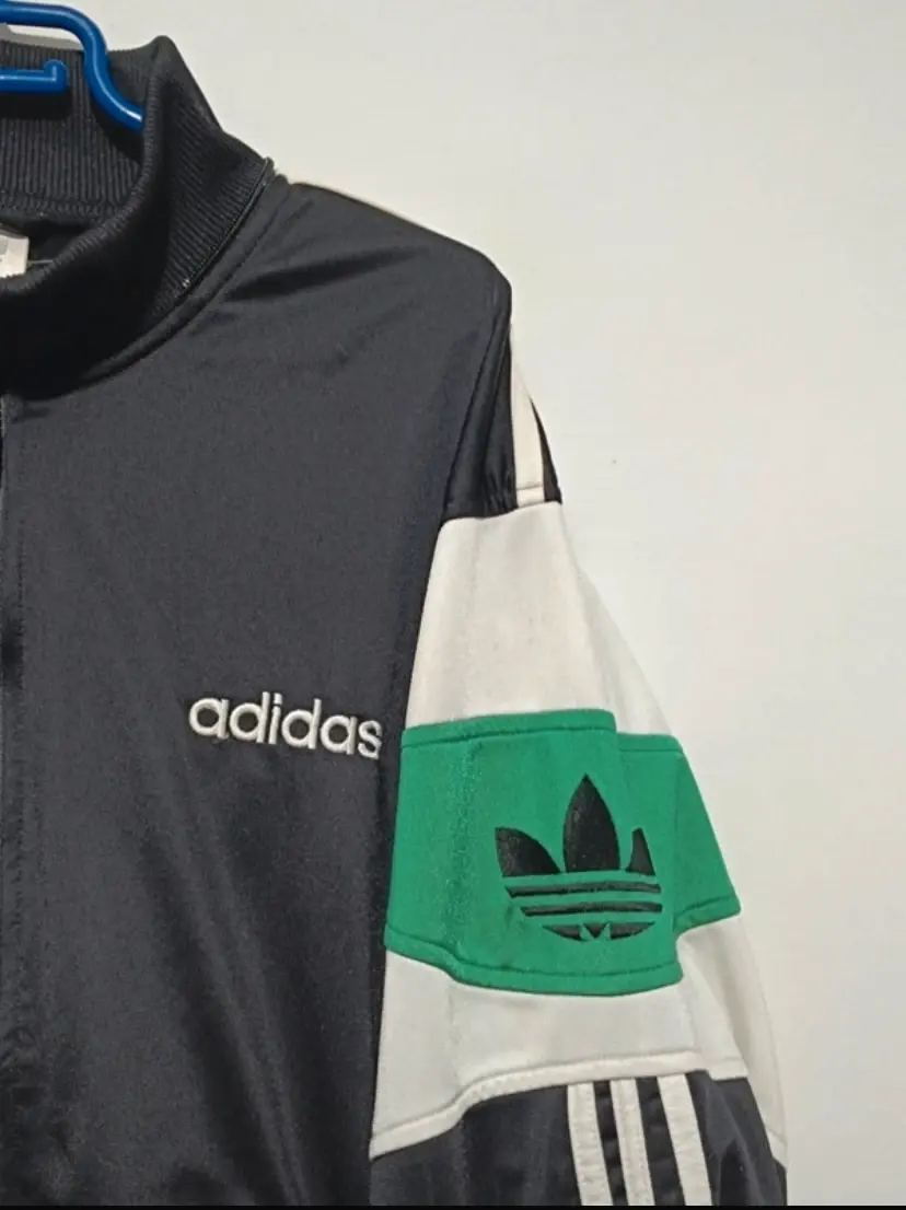Chaqueta de pista Adidas D6 F180 Team vintage años 80 talla M, foto 5
