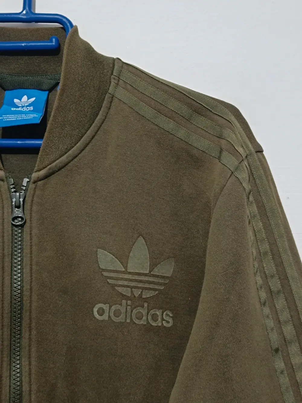Sudadera Adidas originals firebird verde talla S, foto 4