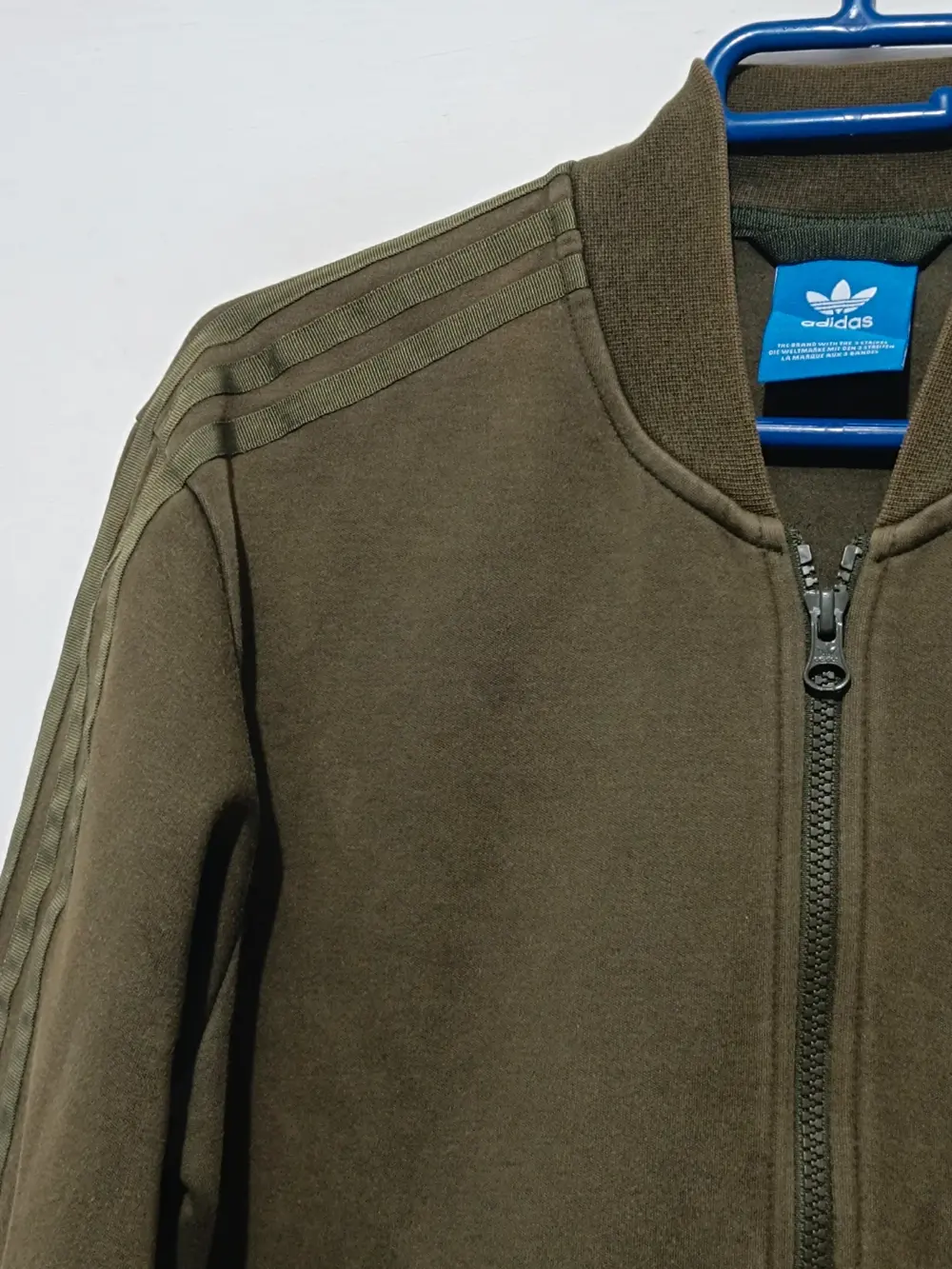 Sudadera Adidas originals firebird verde talla S, foto 5