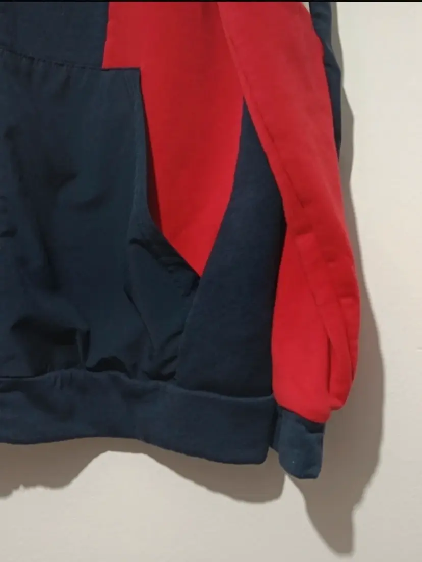Sudadera con capucha y cremallera adidas Esentials colorblok talla M, foto 5