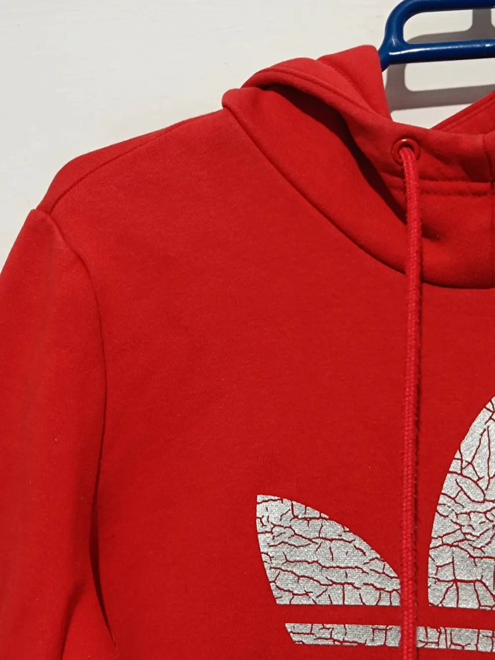 Sudadera Adidas originals logo roja talla 38 M, foto 5