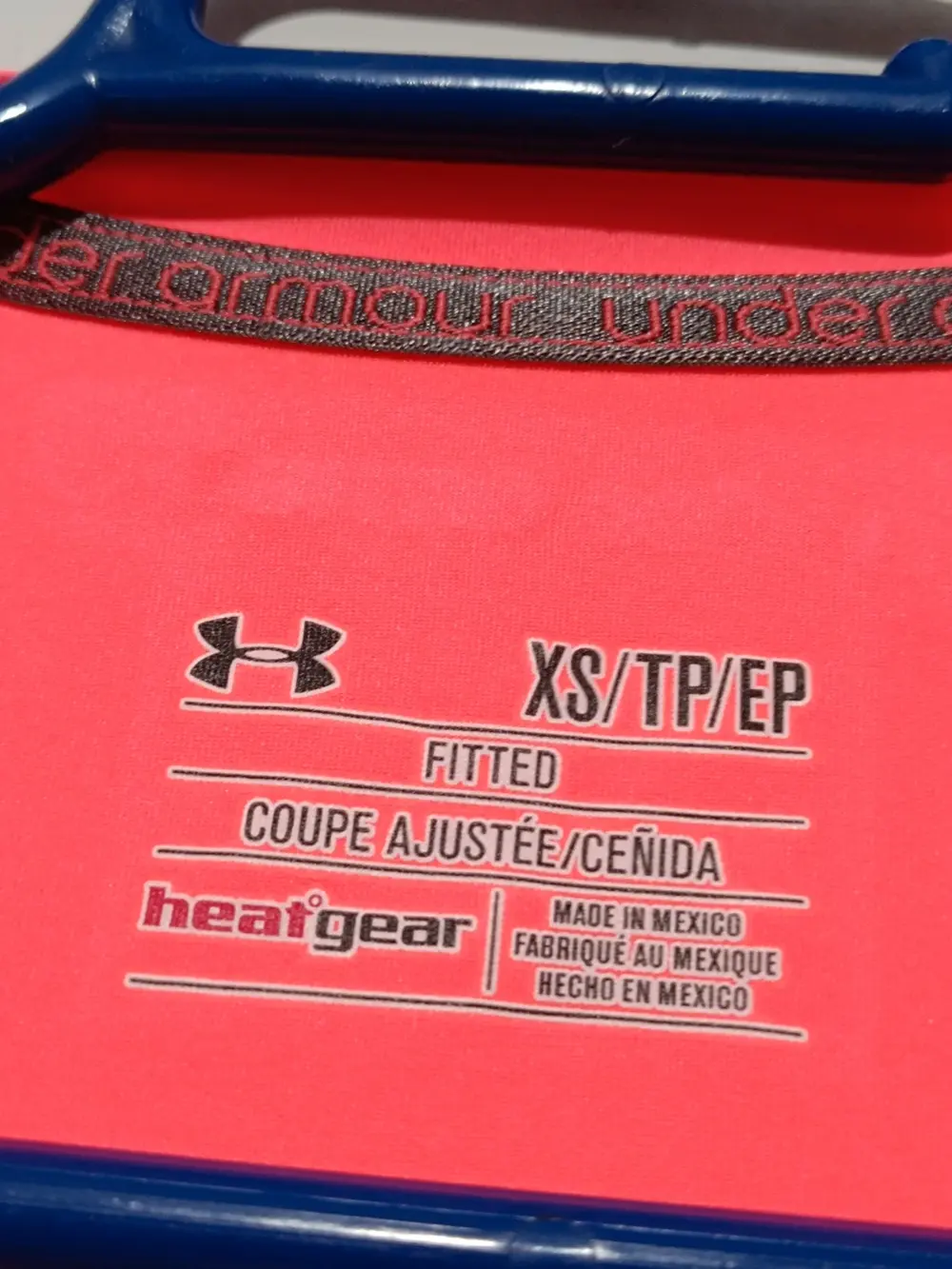Camiseta tecnica Under Armour heat gear mujer talla XS ver medidas, foto 4