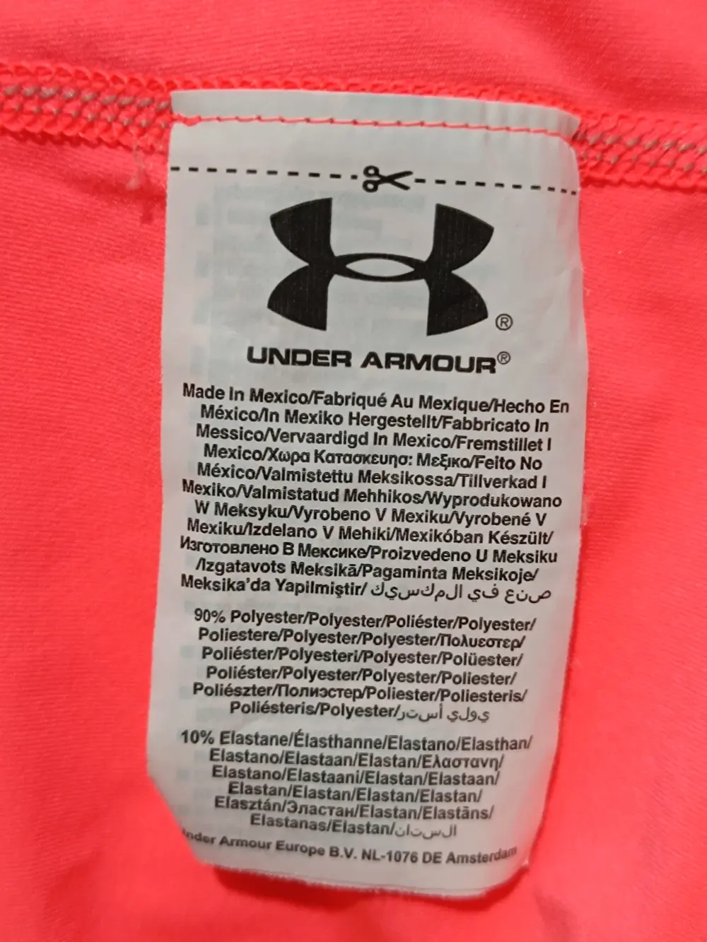 Camiseta tecnica Under Armour heat gear mujer talla XS ver medidas, foto 5