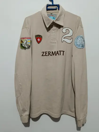 Polo manga larga esqui Matterhorn suiss talla L