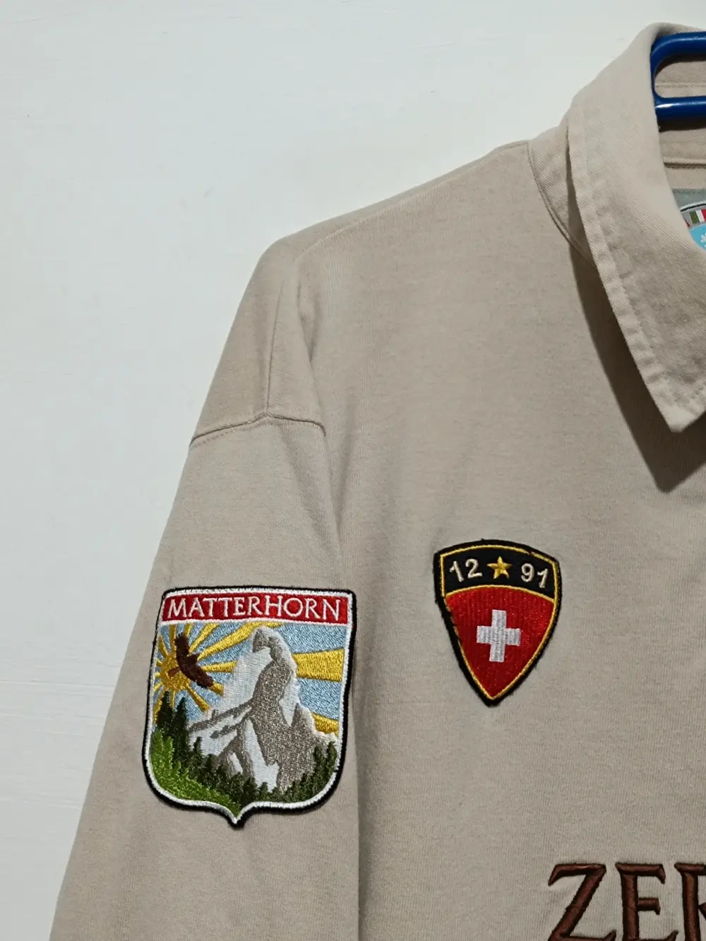 Polo manga larga esqui Matterhorn suiss talla L, foto 3