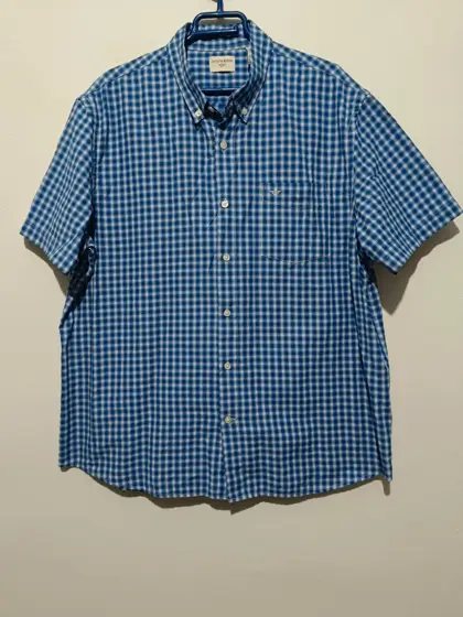Camisa a cuadros manga corta Dockers talla XL ver medidas