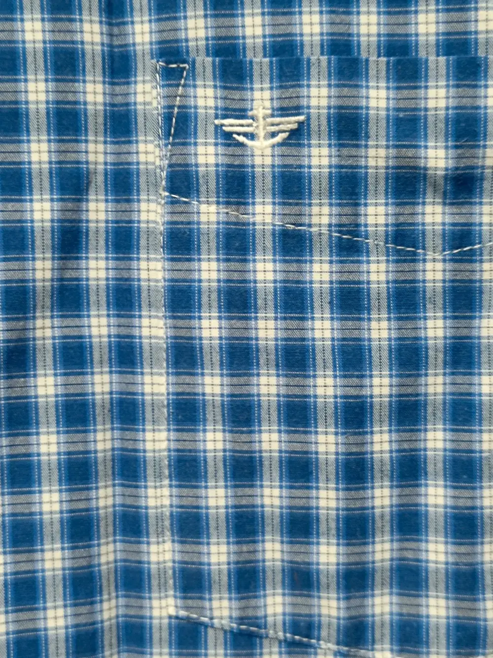 Camisa a cuadros manga corta Dockers talla XL ver medidas, foto 4