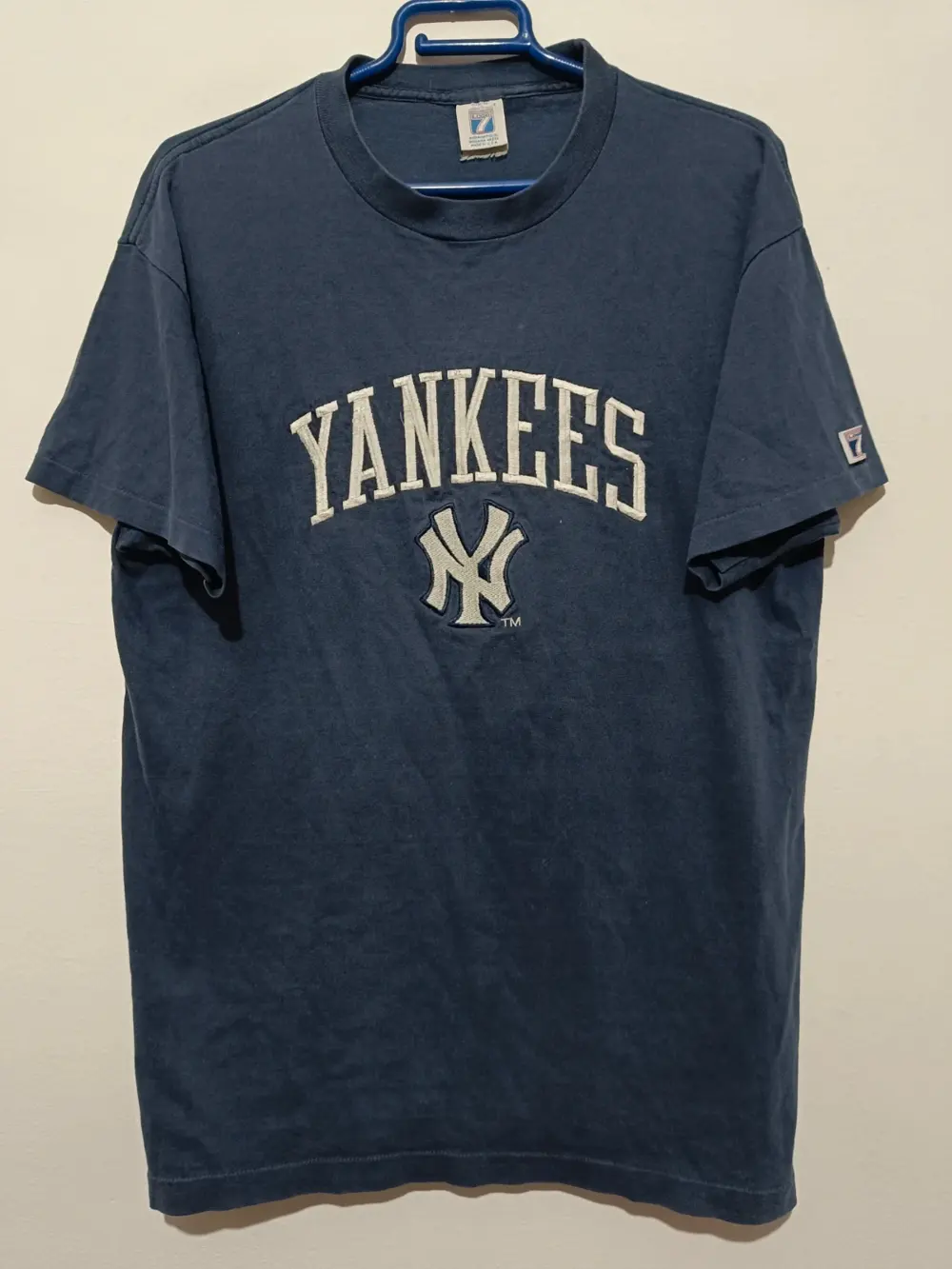 Camiseta vintage New York yankees TM. MLB Logo 7 made in USA talla M ver medidas