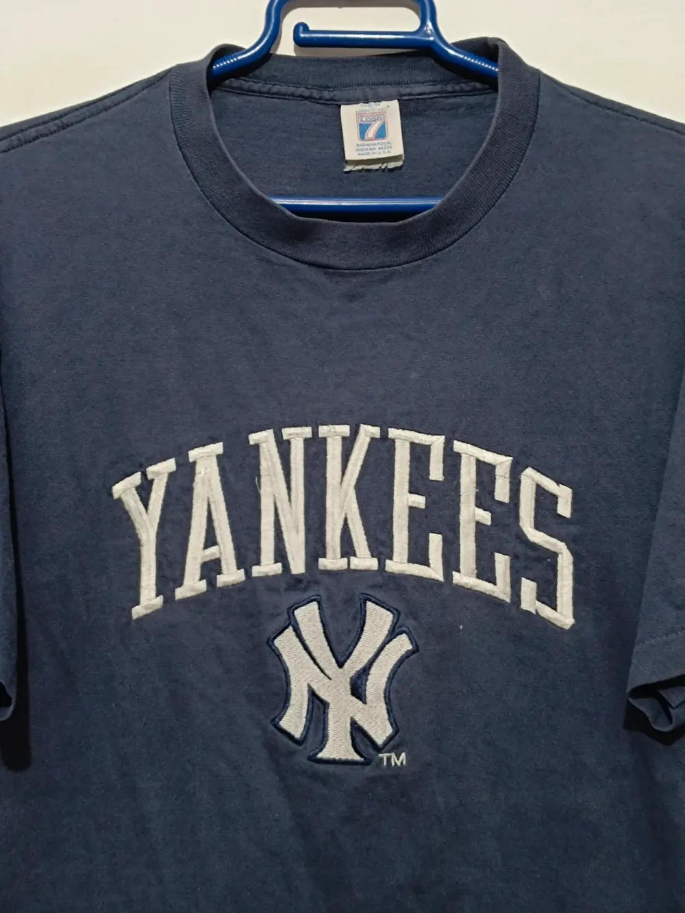 Camiseta vintage New York yankees TM. MLB Logo 7 made in USA talla M ver medidas, foto 2