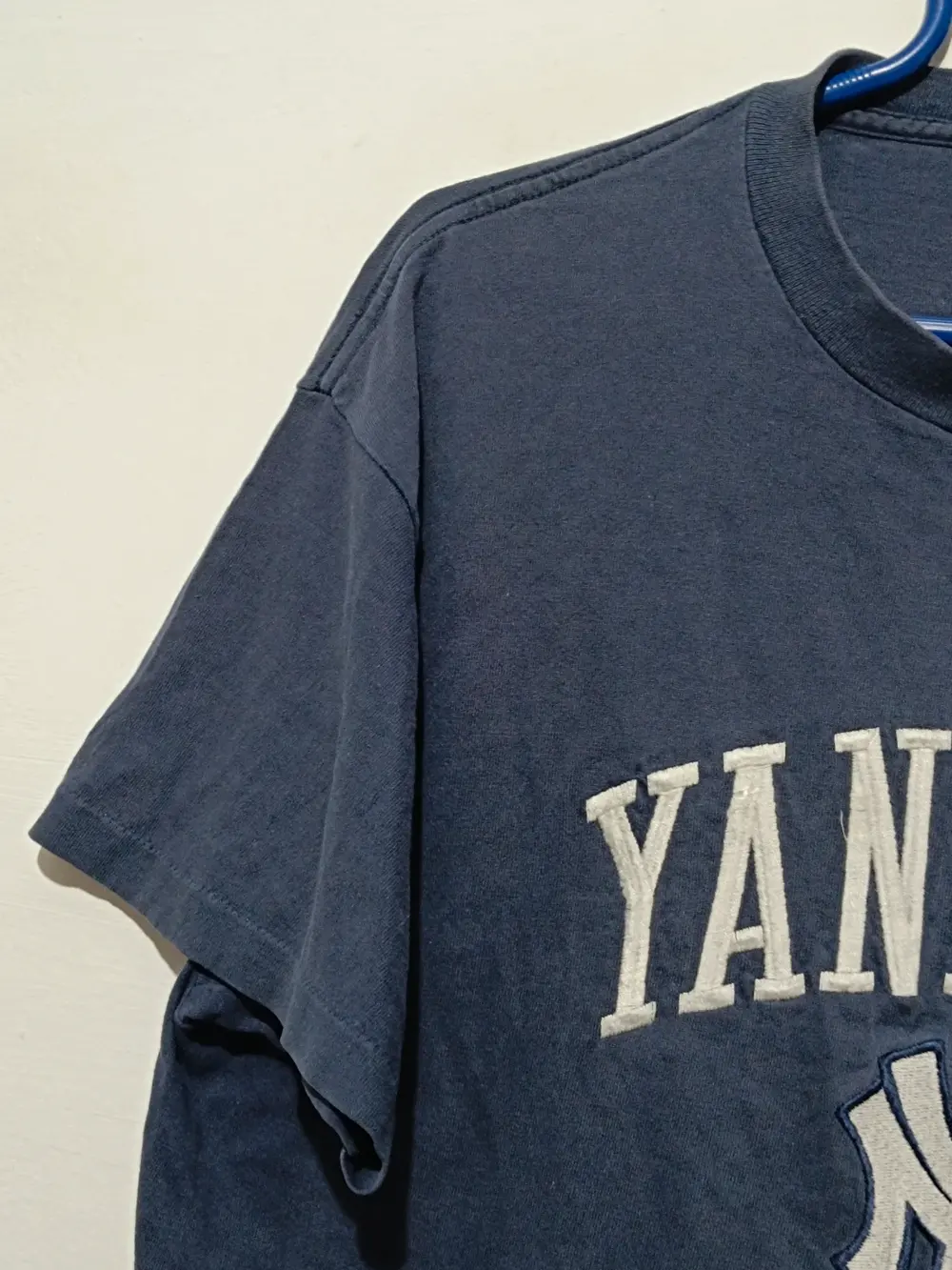 Camiseta vintage New York yankees TM. MLB Logo 7 made in USA talla M ver medidas, foto 4