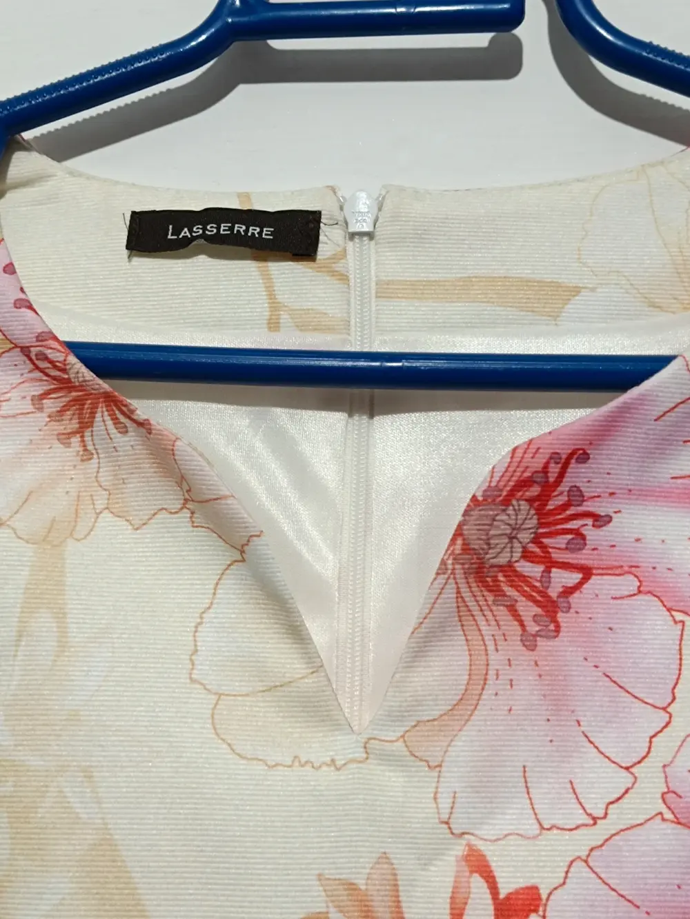 Vestido midi Lasserre talla 44 sirve para talla 42 ver medidas, foto 2