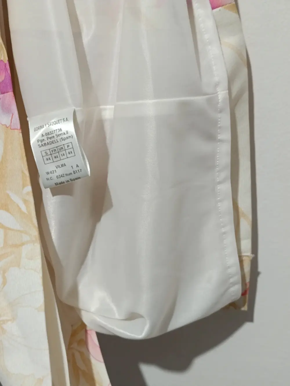 Vestido midi Lasserre talla 44 sirve para talla 42 ver medidas, foto 5