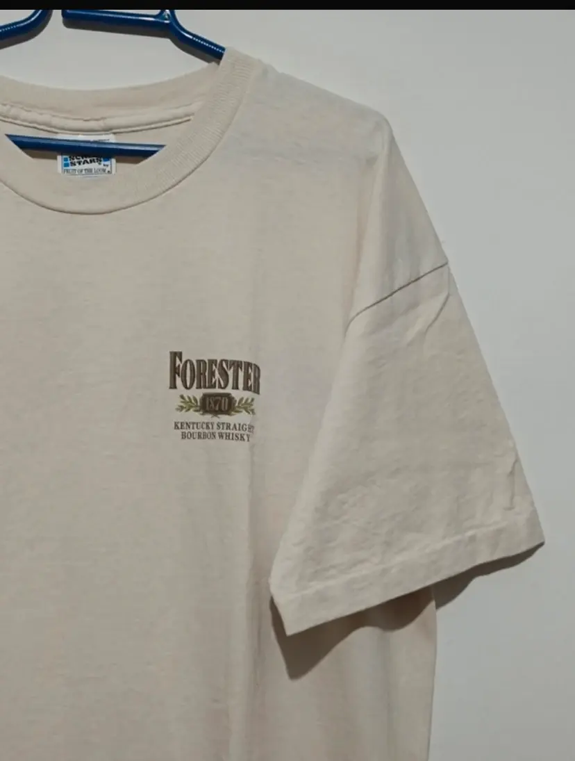 Camiseta Vintage USA forester kentuchy bourbon whisky Screen stars talla XL, foto 2