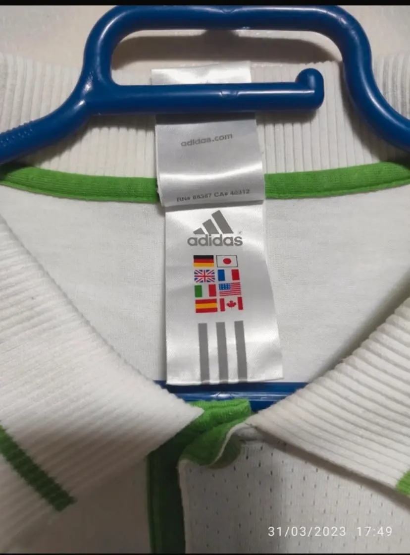 Polo manga corta adidas talla M, foto 4