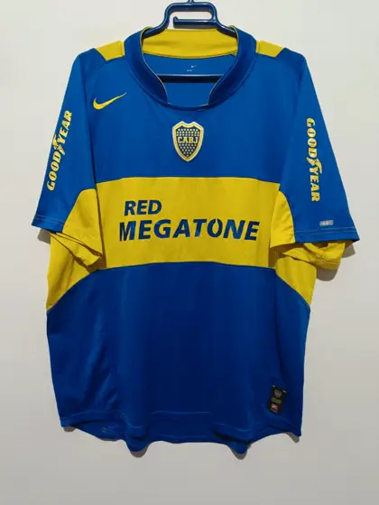 Camiseta vintage Boca juniors año 2005 Nike talla XL ver medidas
