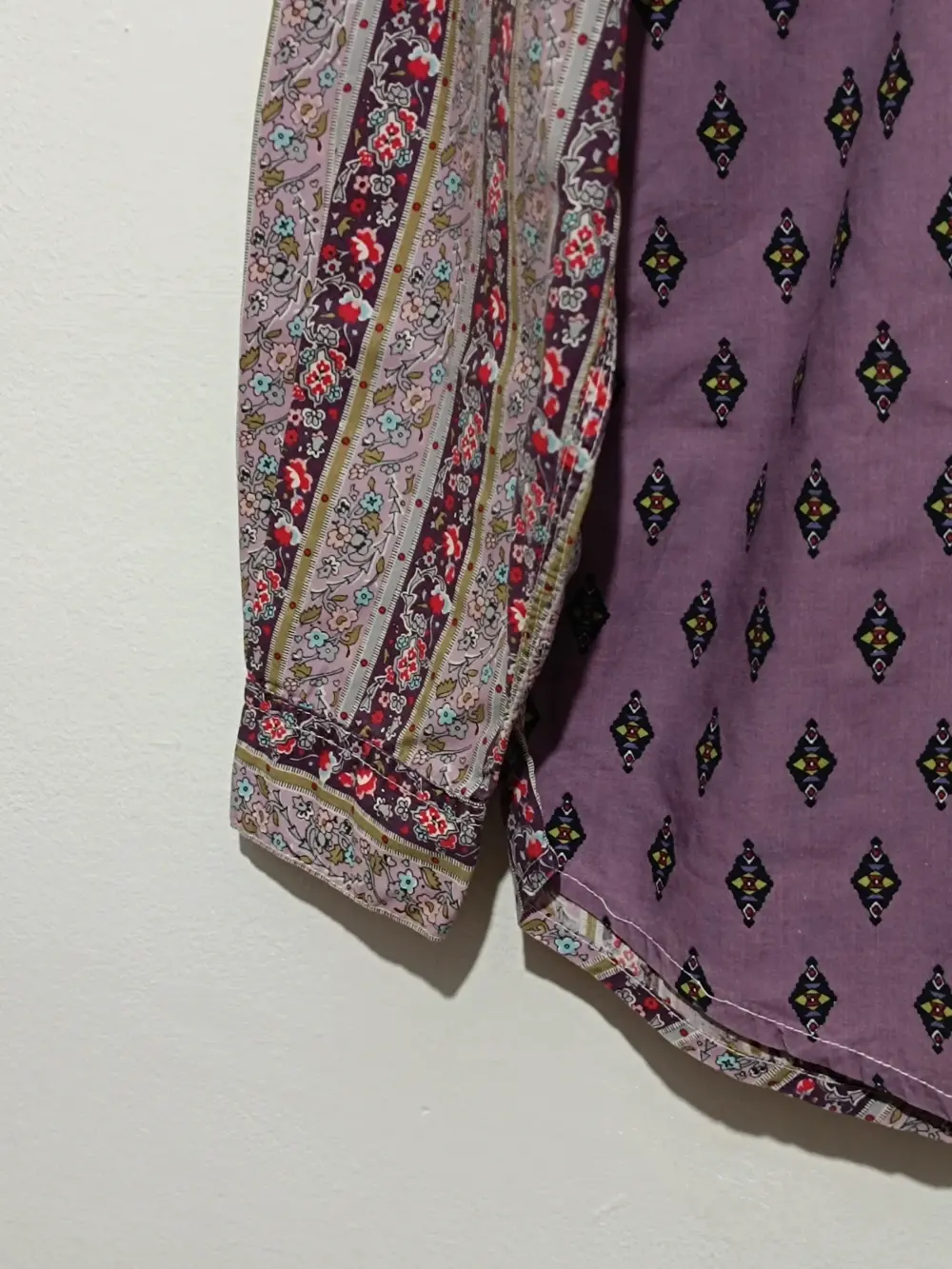 Camisa vintage estampado mujer On the road talla M, foto 5