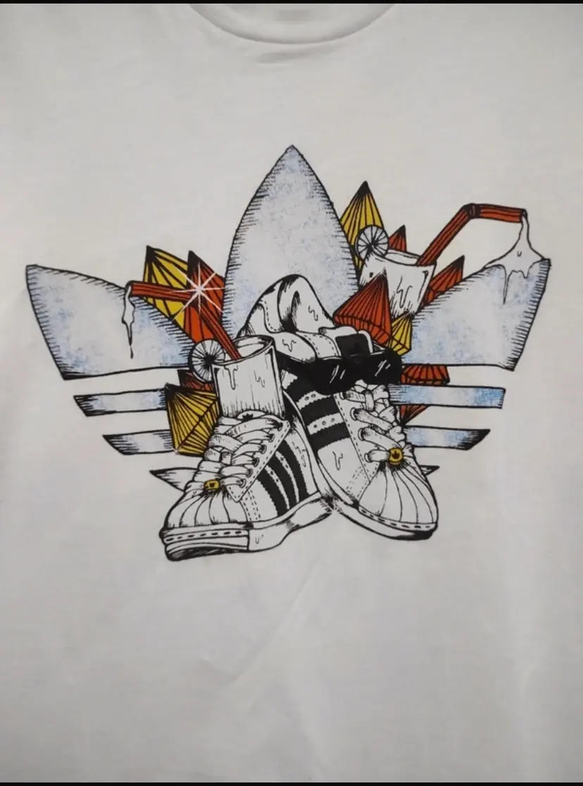 Camiseta manga corta adidas talla M, foto 2