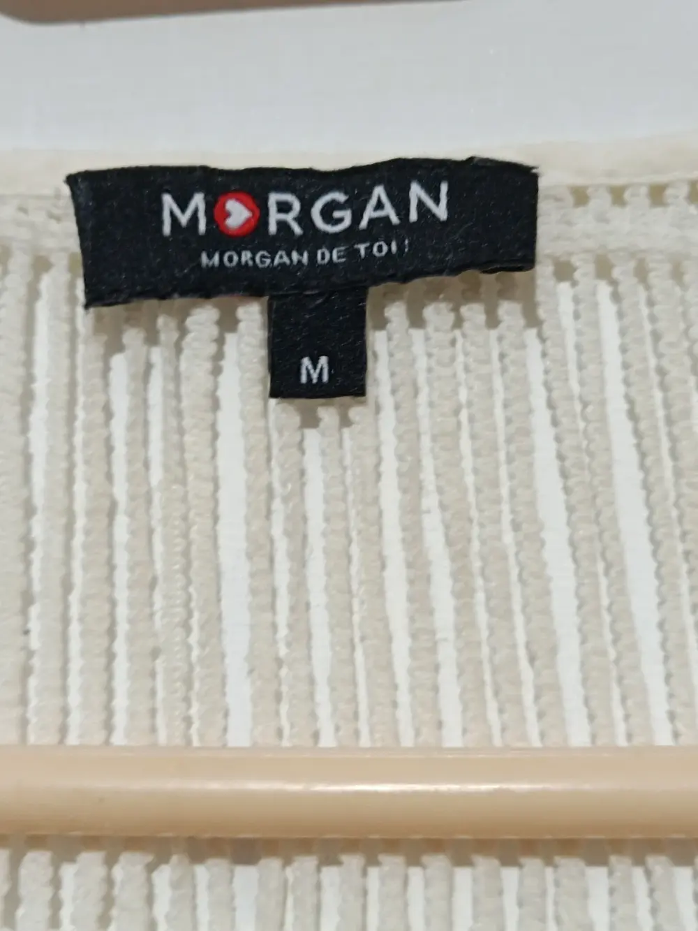 Blusa manga corta malla 💯 % Algodon Morgan talla M, foto 5