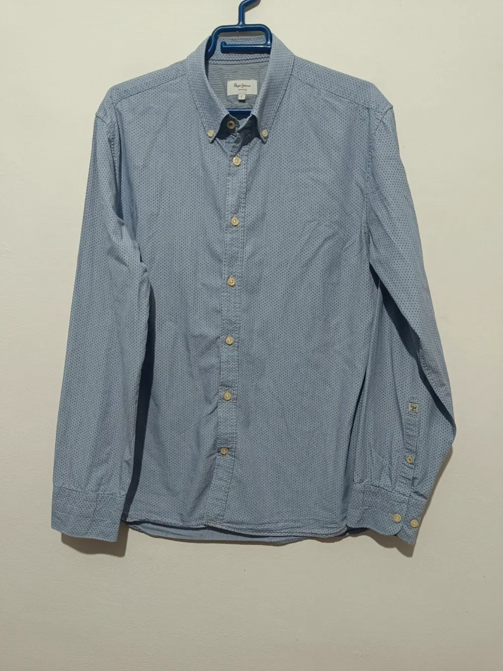 Camisa manga larga a topos Pepe jeans talla L
