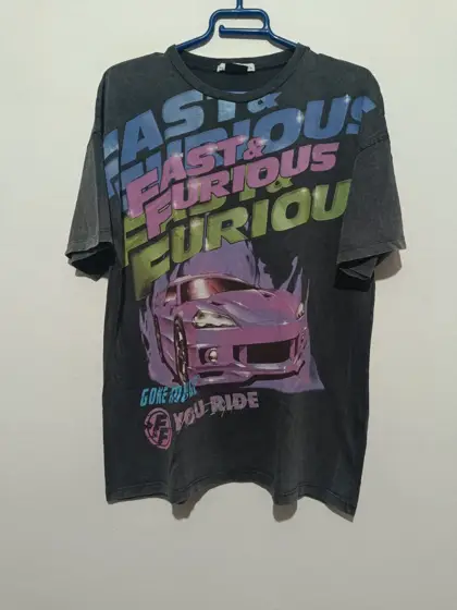 Camiseta Fast & Furious talla S Pull &:Bear