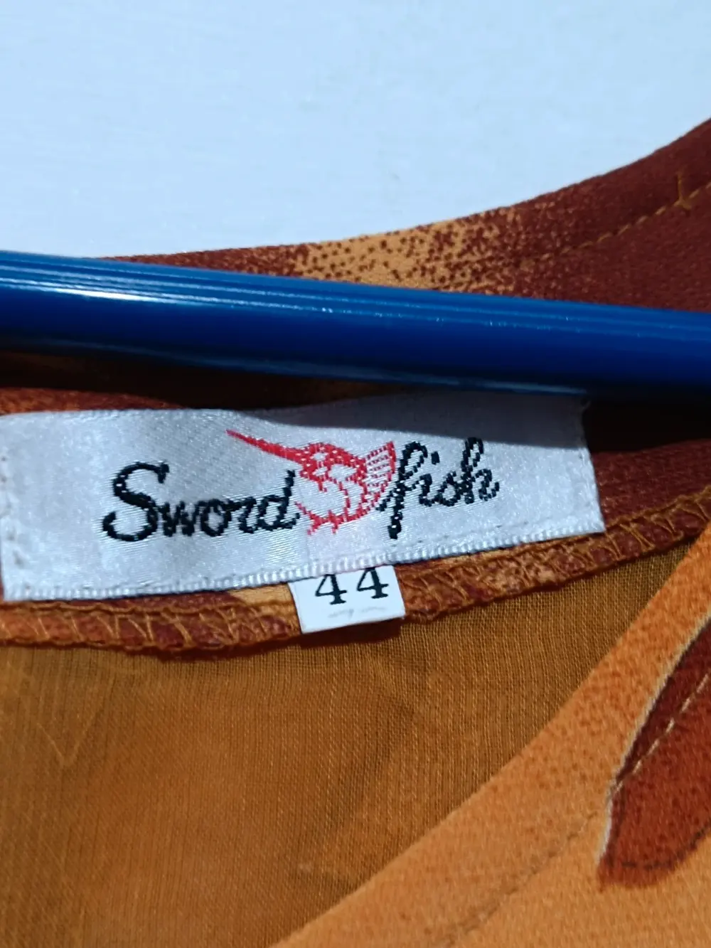 Vestido largo estampado de verano Swordfish talla 44, foto 5