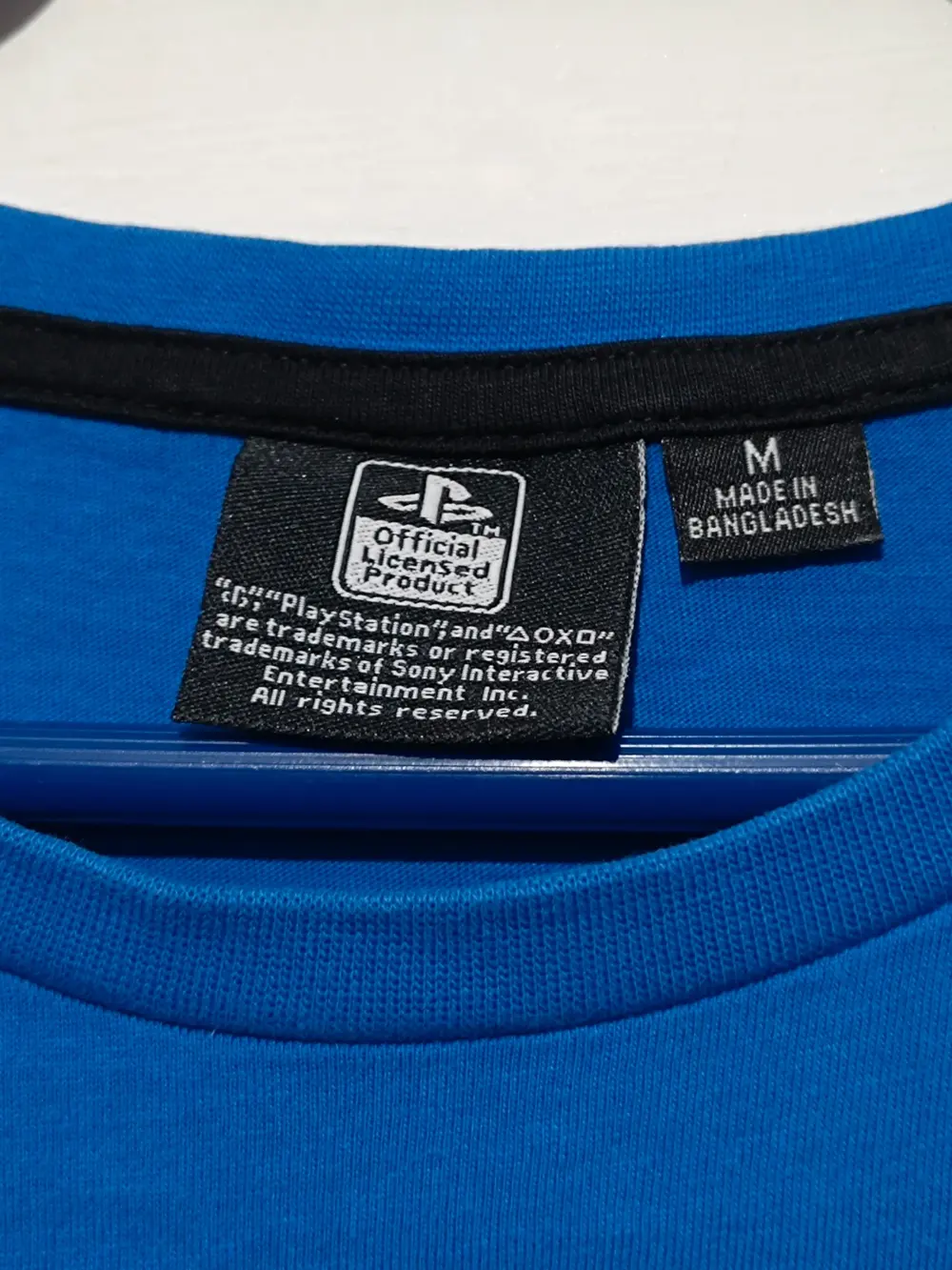 Camiseta manga corta Play station TM oficial Difuzed talla M sirve para S ver medidas, foto 5
