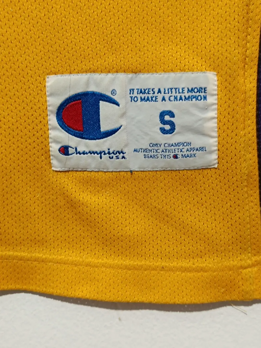 Camiseta vintage Lakers O'Neal 34 Champion talla S, foto 2