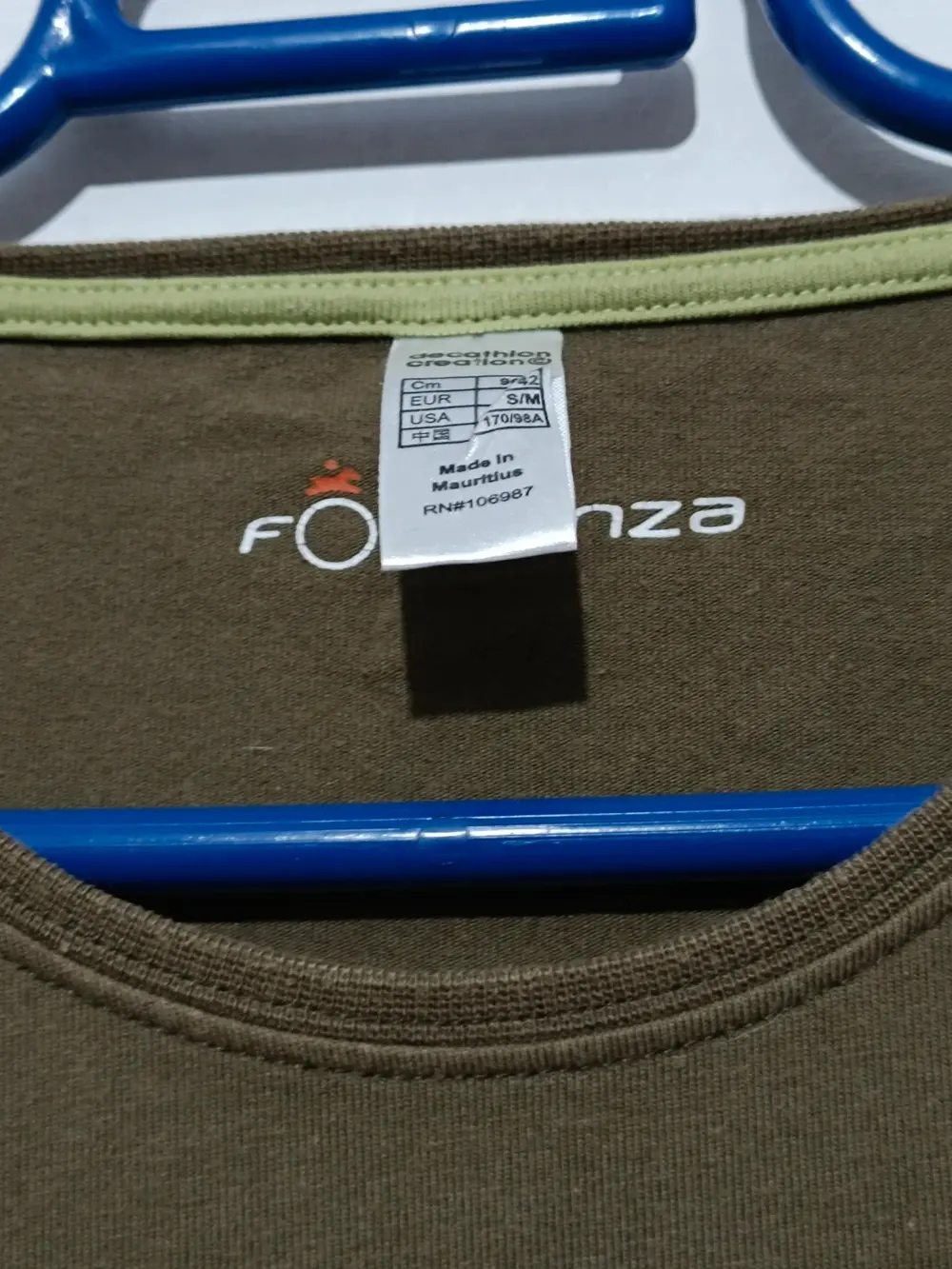 Camiseta deportiva mujer Fouganza talla 42 ver medidas, foto 3