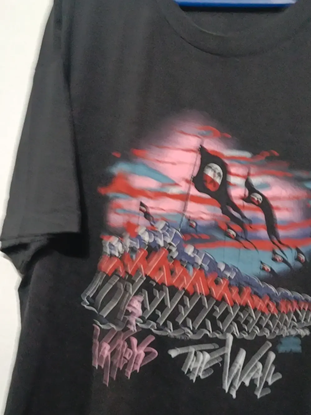 Camiseta vintage año 1982 Pink Floyd the Wall talla XL Winterland productions, foto 2