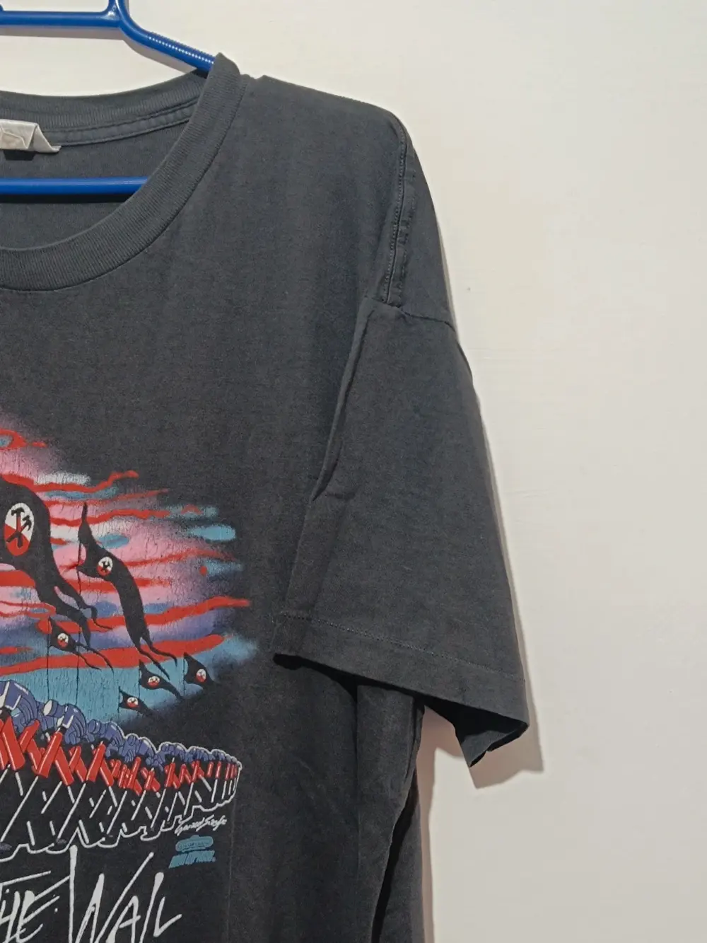 Camiseta vintage año 1982 Pink Floyd the Wall talla XL Winterland productions, foto 3