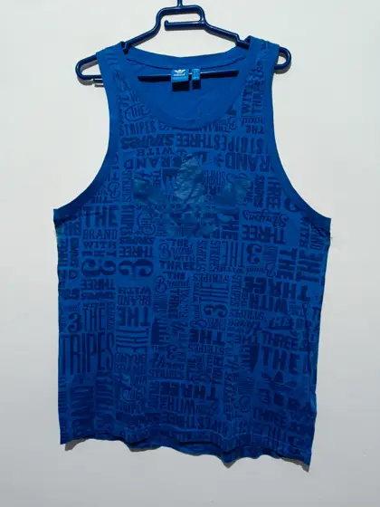 Camiseta sin mangas Adidas originals logo talla L ver medidas