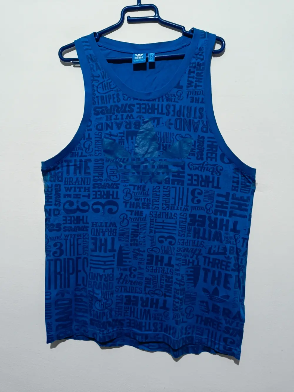 Camiseta sin mangas Adidas originals logo talla L ver medidas