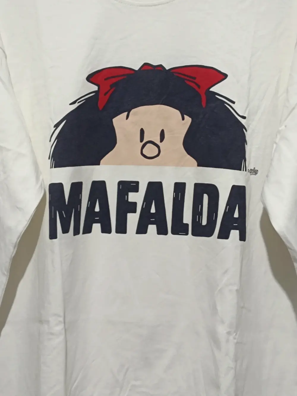 Camiseta manga larga Mafalda oficial talla M, foto 2