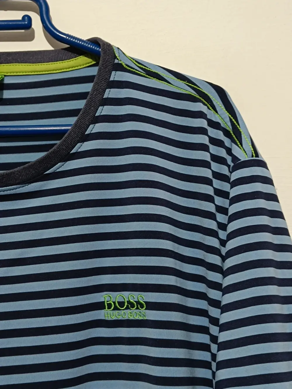 Camiseta a rayas Hugo Boss talla L ver medidas, foto 4
